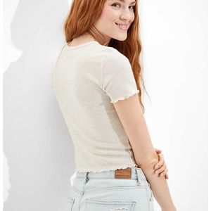 AE Lettuce Edge Baby Tee